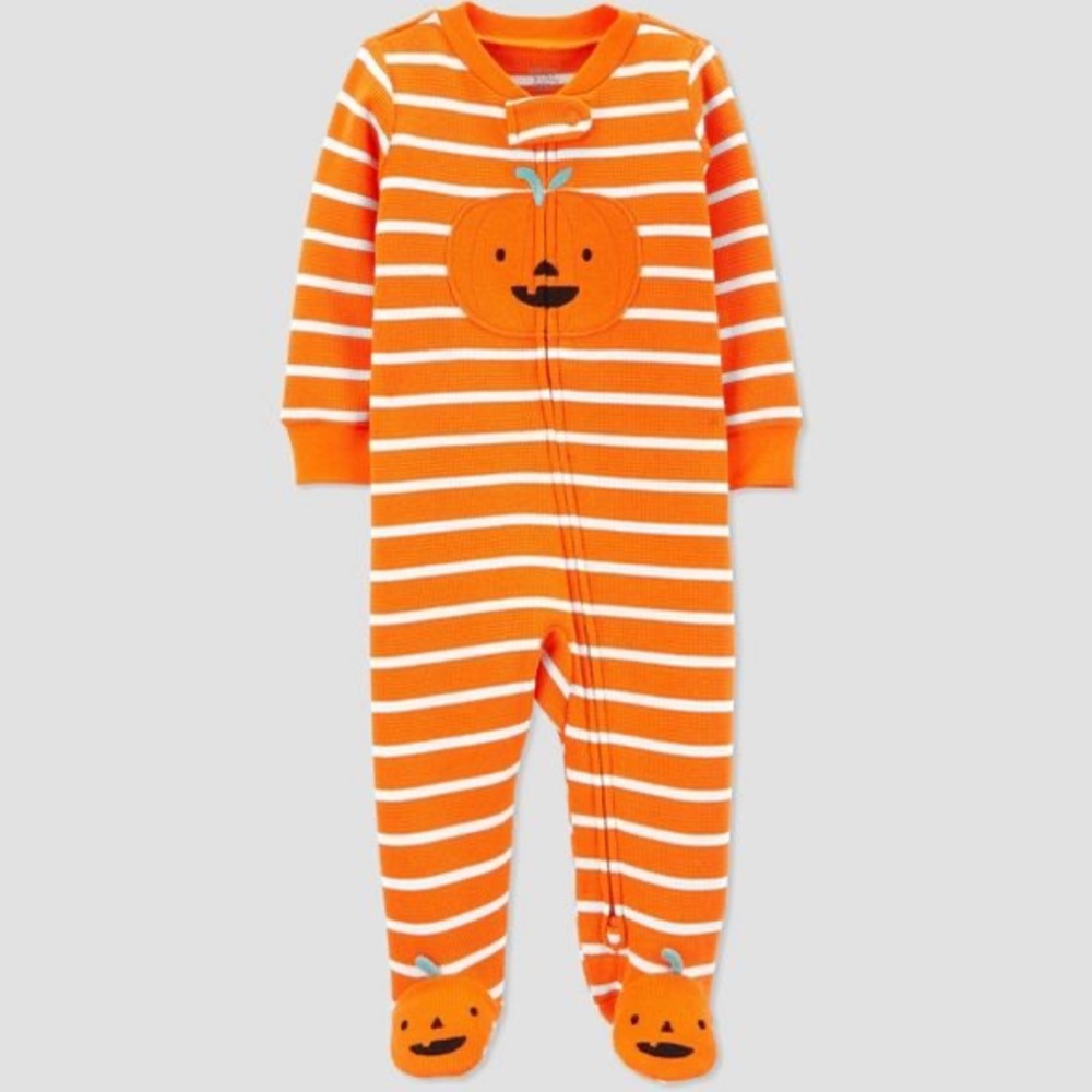 Carter’s Baby Thermal Pumpkin Onesie